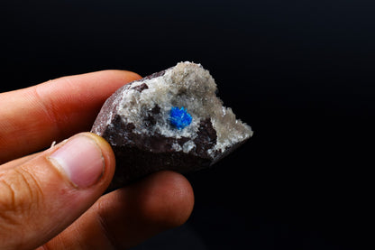 Rare Pentagonite Cluster with Stilbite On Matrix from Wagholi, Pune, India - 32 grams