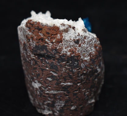 Rare Cavansite Cluster with Stilbite On Matrix from Wagholi, Pune, India - 105 grams