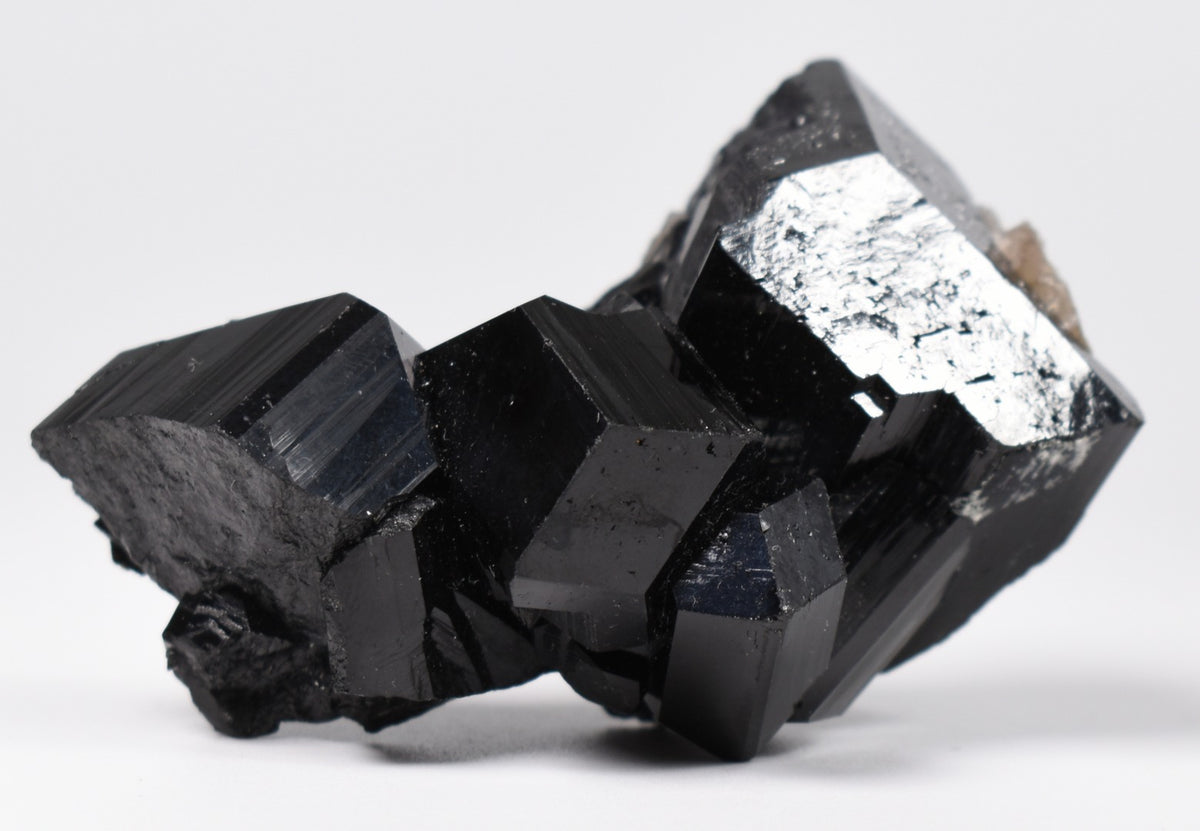 Lustrous Black Tourmaline - Raw Schorl Crystal Cluster - Natural Mineral Specimen - 90 Grams - Crystal Decor
