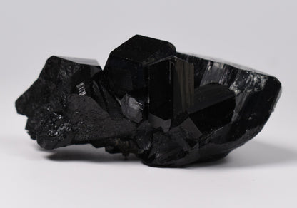 Lustrous Black Tourmaline - Raw Schorl Crystal Cluster - Natural Mineral Specimen - 90 Grams - Crystal Decor