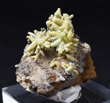 Rare Plumbogummite Cluster - Daoping Mine, China, Blue-Green Pseudomorphs after Pyromorphite - 70 grams