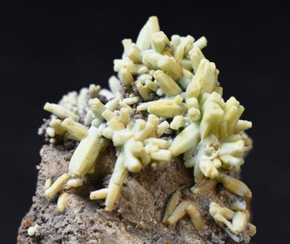 Rare Plumbogummite Cluster - Daoping Mine, China, Blue-Green Pseudomorphs after Pyromorphite - 70 grams