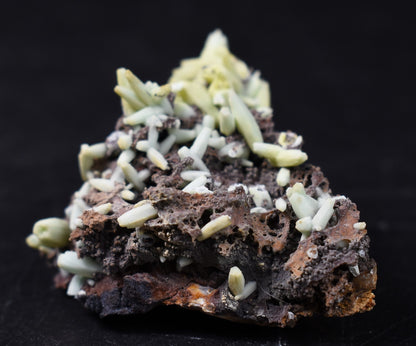Rare Plumbogummite Cluster - Daoping Mine, China, Blue-Green Pseudomorphs after Pyromorphite - 40 grams
