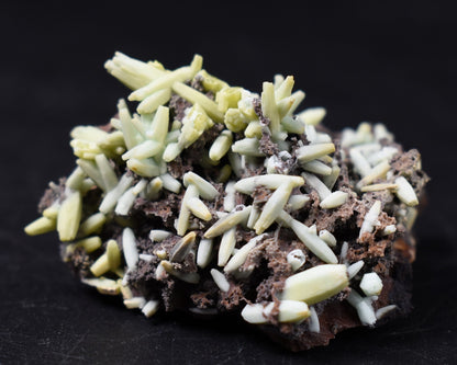 Rare Plumbogummite Cluster - Daoping Mine, China, Blue-Green Pseudomorphs after Pyromorphite - 40 grams