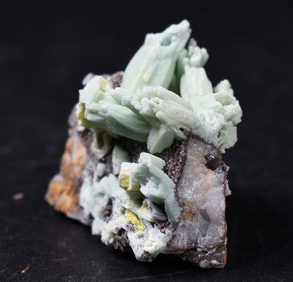 Rare Plumbogummite Cluster - Daoping Mine, China, Blue-Green Pseudomorphs after Pyromorphite - 39 grams