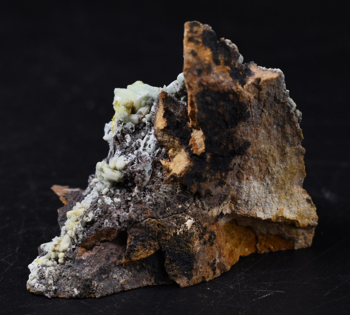 Rare Plumbogummite Cluster - Daoping Mine, China, Blue-Green Pseudomorphs after Pyromorphite - 52 grams