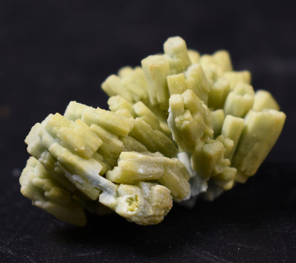 Rare Plumbogummite Cluster - Daoping Mine, China, Blue-Green Pseudomorphs after Pyromorphite - 17 grams