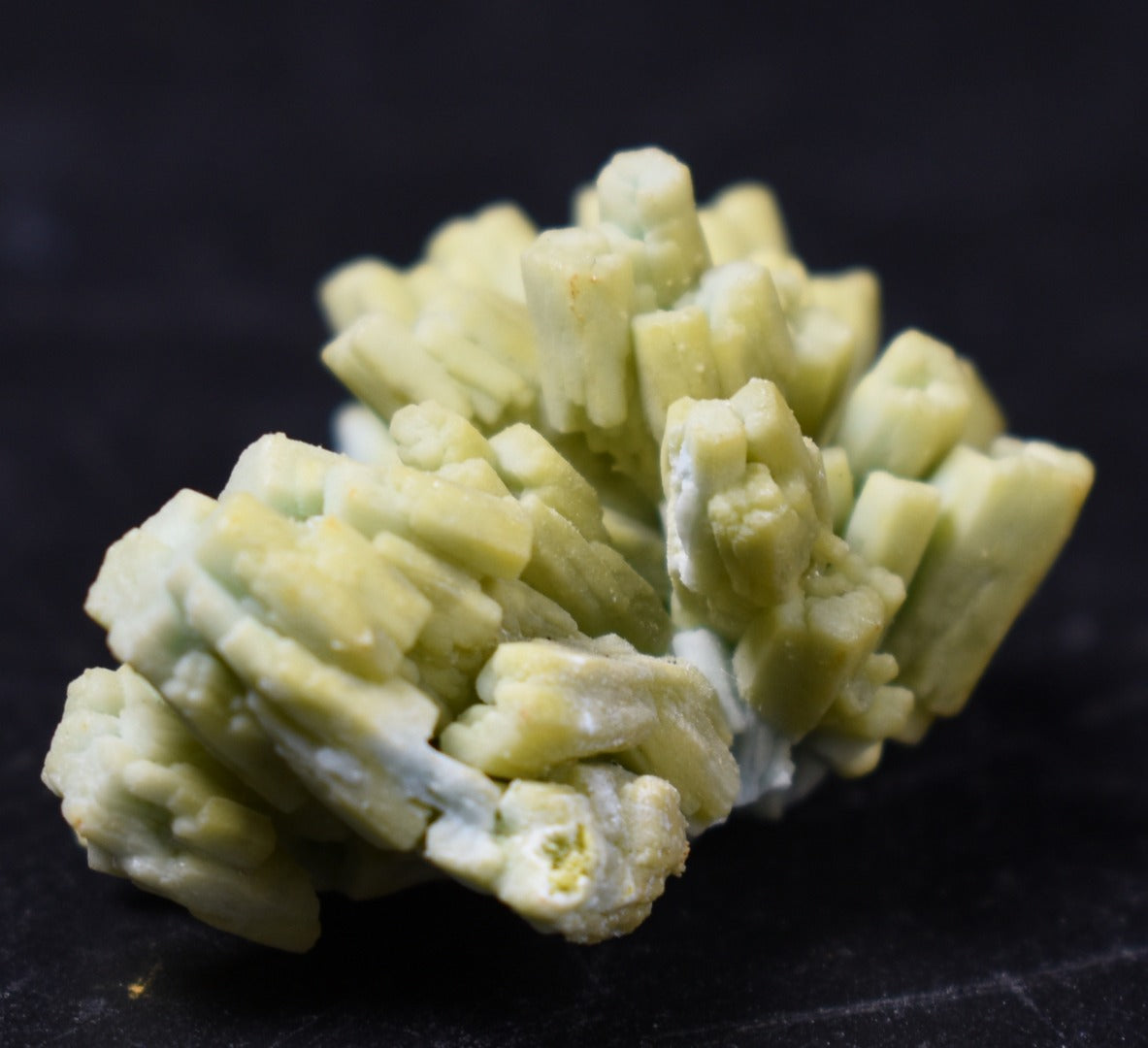 Rare Plumbogummite Cluster - Daoping Mine, China, Blue-Green Pseudomorphs after Pyromorphite - 17 grams