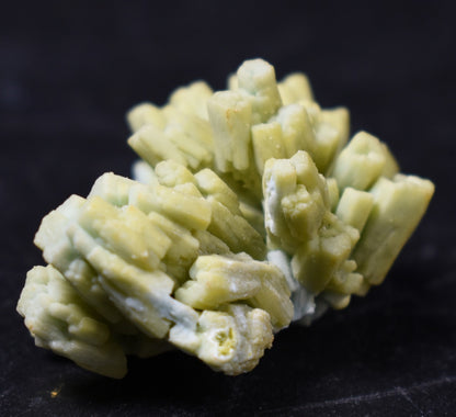 Rare Plumbogummite Cluster - Daoping Mine, China, Blue-Green Pseudomorphs after Pyromorphite - 17 grams
