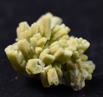 Rare Plumbogummite Cluster - Daoping Mine, China, Blue-Green Pseudomorphs after Pyromorphite - 17 grams