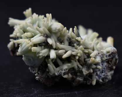 Rare Plumbogummite Cluster - Daoping Mine, China, Blue-Green Pseudomorphs after Pyromorphite - 11 grams