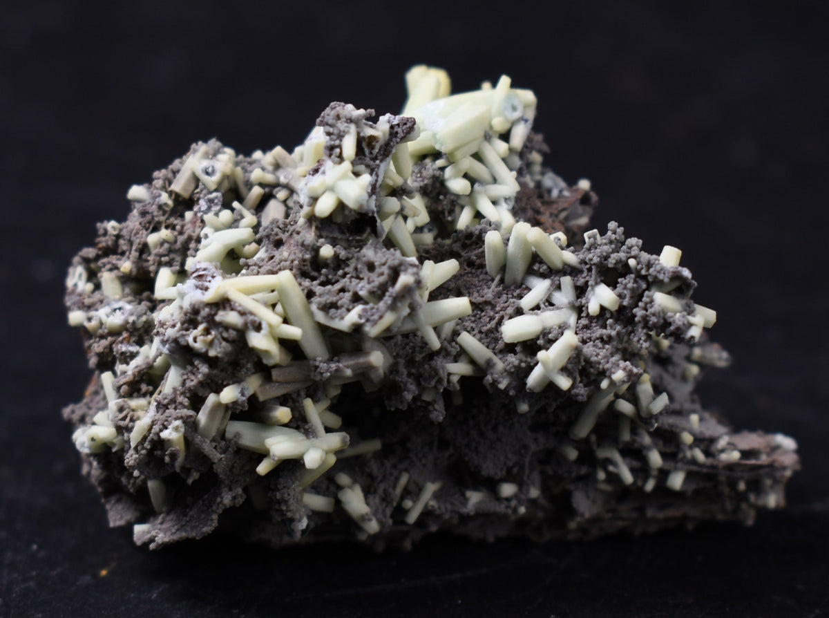 Rare Plumbogummite Cluster - Daoping Mine, China, Blue-Green Pseudomorphs after Pyromorphite - 21 grams