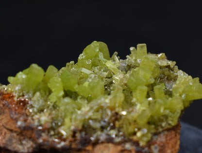 Lustrous Apple Green Pyromorphite Crystal - Daoping Mine, China - Rare - 9.7 grams