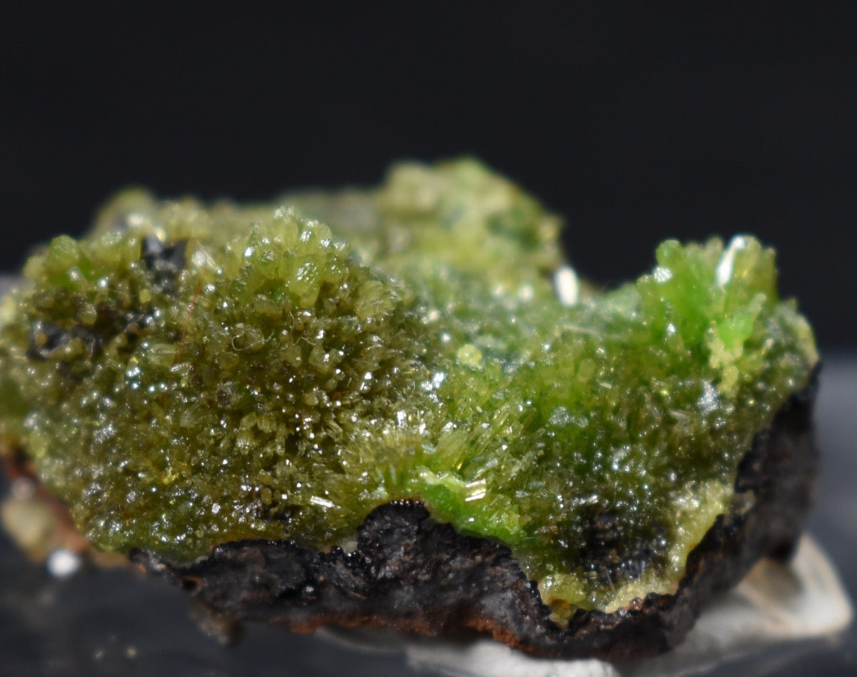 Lustrous Apple Green Pyromorphite Crystal - Daoping Mine, China - Rare - 18 grams