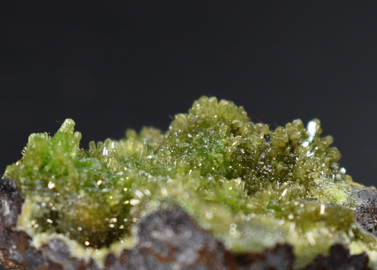 Lustrous Apple Green Pyromorphite Crystal - Daoping Mine, China - Rare - 18 grams