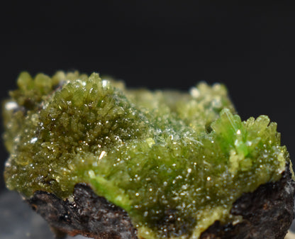 Lustrous Apple Green Pyromorphite Crystal - Daoping Mine, China - Rare - 18 grams
