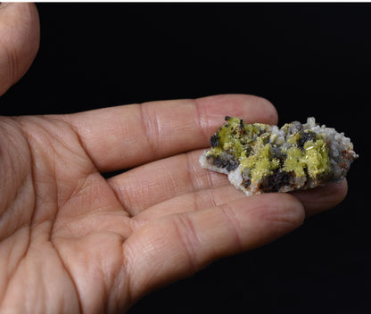 Lustrous Apple Green & Brown Pyromorphite Crystal - Daoping Mine, China - Rare - 14.2 grams