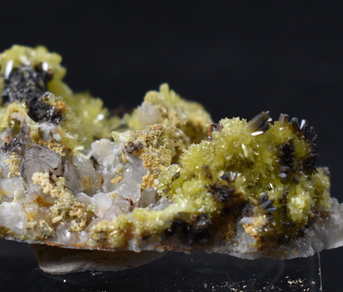 Lustrous Apple Green & Brown Pyromorphite Crystal - Daoping Mine, China - Rare - 14.2 grams