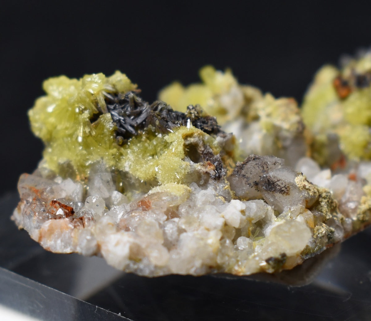 Lustrous Apple Green & Brown Pyromorphite Crystal - Daoping Mine, China - Rare - 14.2 grams