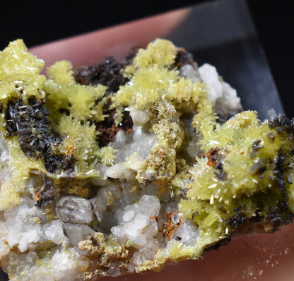 Lustrous Apple Green & Brown Pyromorphite Crystal - Daoping Mine, China - Rare - 14.2 grams
