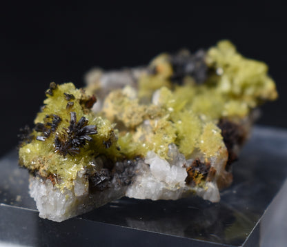 Lustrous Apple Green & Brown Pyromorphite Crystal - Daoping Mine, China - Rare - 14.2 grams