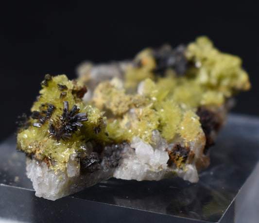 Lustrous Apple Green & Brown Pyromorphite Crystal - Daoping Mine, China - Rare - 14.2 grams