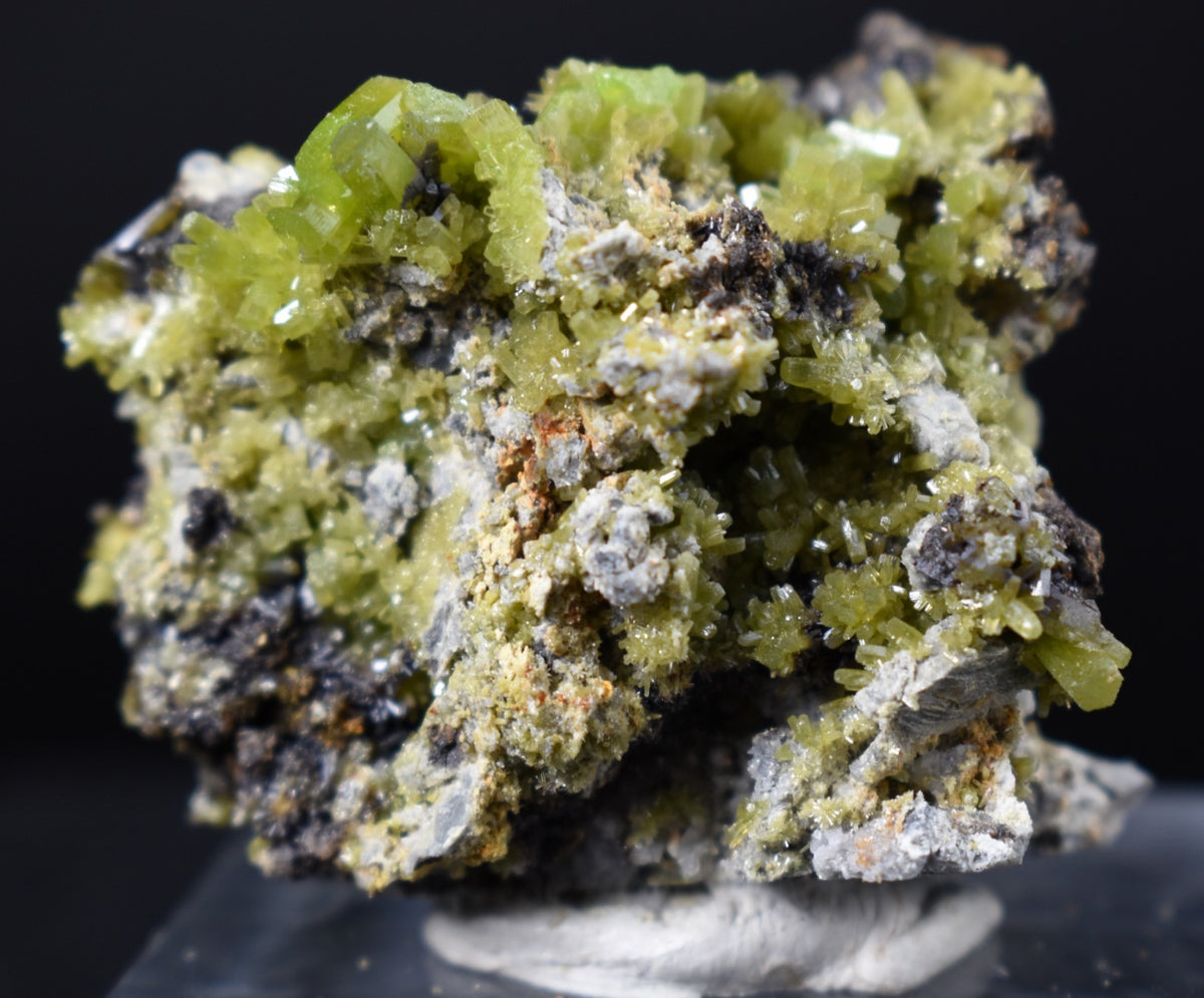 Lustrous Apple Green Pyromorphite Crystal - Daoping Mine, China - Rare - 32.2 grams