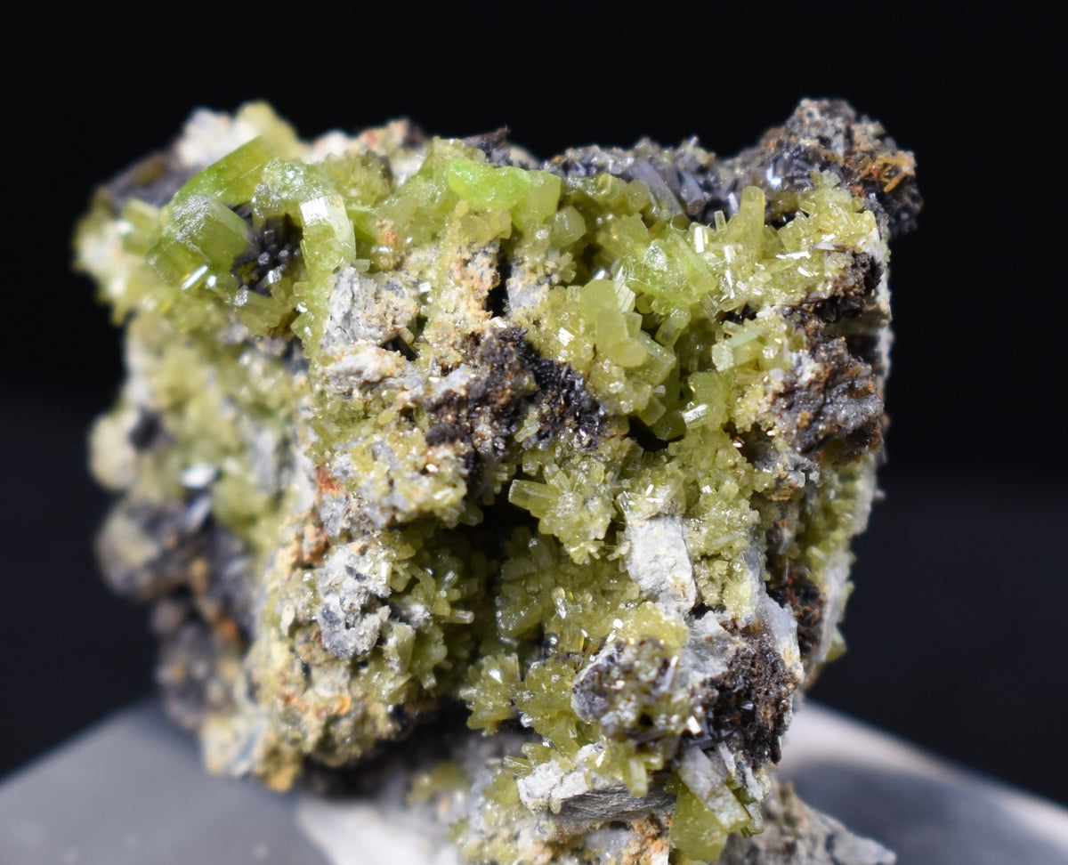 Lustrous Apple Green Pyromorphite Crystal - Daoping Mine, China - Rare - 32.2 grams
