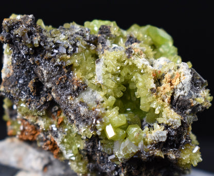 Lustrous Apple Green Pyromorphite Crystal - Daoping Mine, China - Rare - 32.2 grams