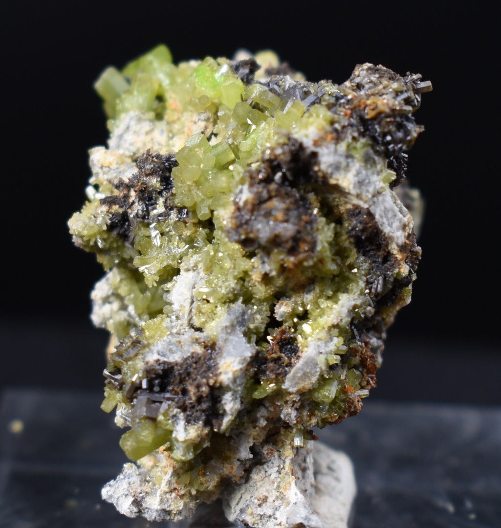 Lustrous Apple Green Pyromorphite Crystal - Daoping Mine, China - Rare - 32.2 grams