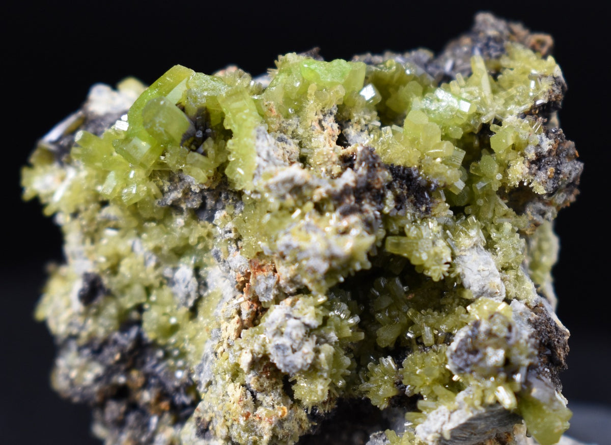 Lustrous Apple Green Pyromorphite Crystal - Daoping Mine, China - Rare - 32.2 grams