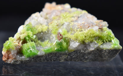 Lustrous Apple Green Pyromorphite Crystal - Daoping Mine, China - Rare - 8.3 grams