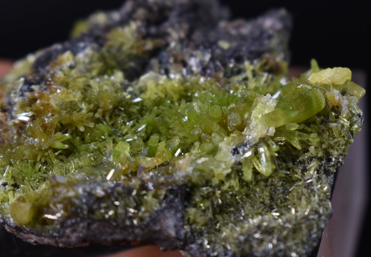 Lustrous Apple Green Pyromorphite Crystal - Daoping Mine, China - Rare - 34 grams