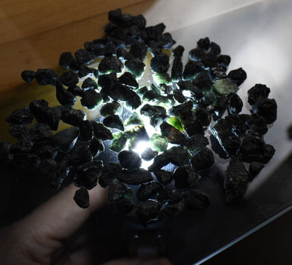 Natural Alexandrite / Chrysoberyl Rough Crystal from Brazil | Rare Colour Change Alexandrite Specimen - 1 PC