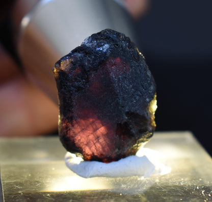 Natural Alexandrite / Chrysoberyl Rough Crystal from Brazil | Rare Colour Change Alexandrite Specimen - 1 PC - 38CT