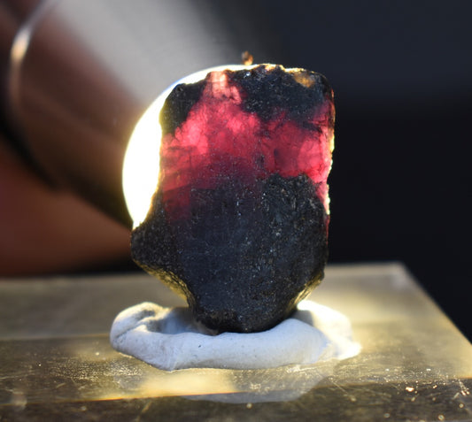 Natural Alexandrite / Chrysoberyl Rough Crystal from Brazil | Rare Colour Change Alexandrite Specimen - 1 PC - 31CT