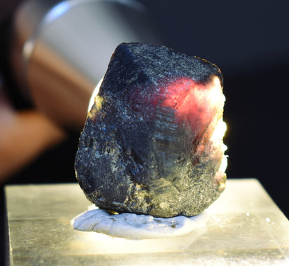 Natural Alexandrite / Chrysoberyl Rough Crystal from Brazil | Rare Colour Change Alexandrite Specimen - 1 PC - 47CT