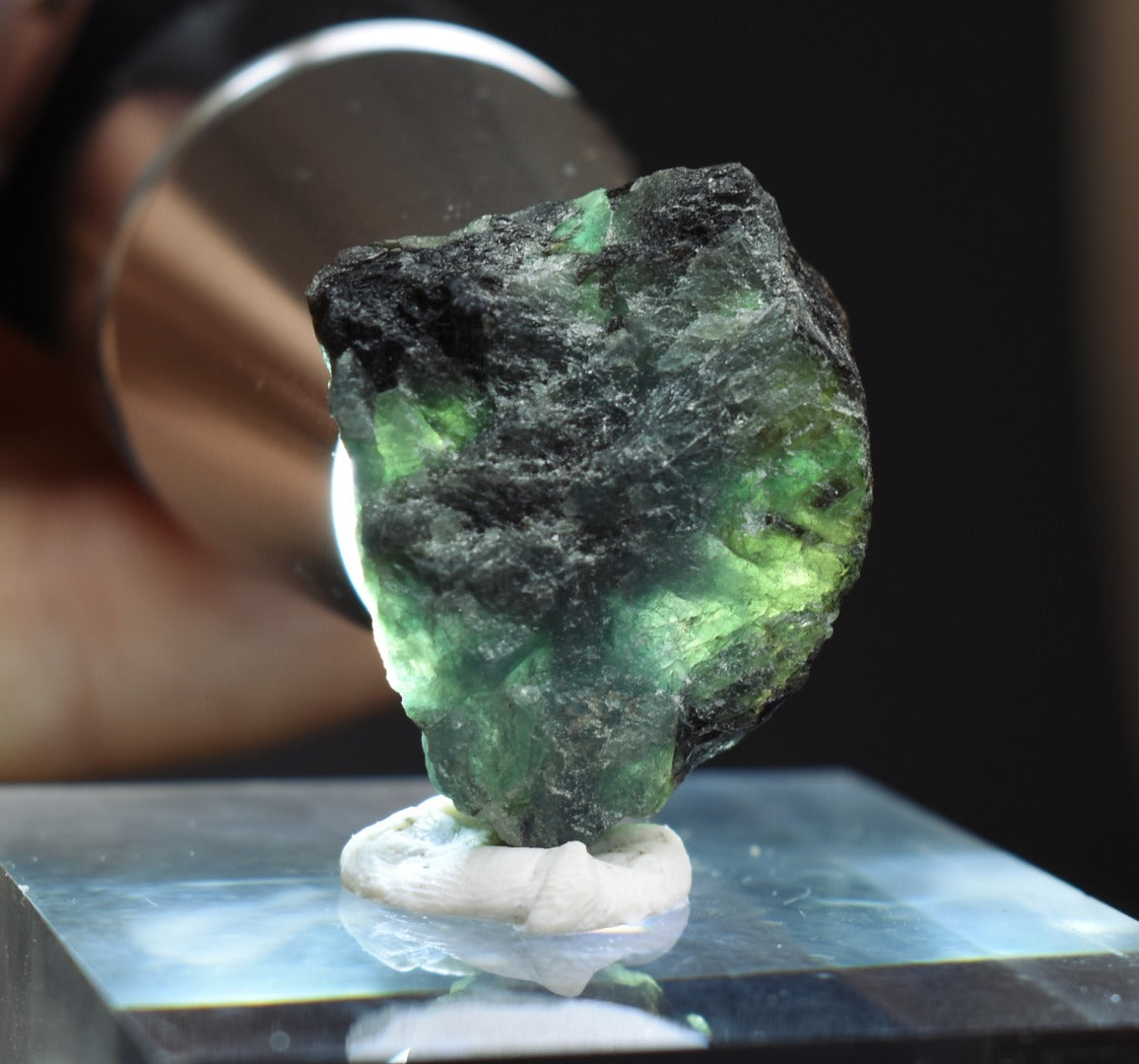 Natural Alexandrite / Chrysoberyl Rough Crystal from Brazil | Rare Colour Change Alexandrite Specimen - 1 PC - 33CT