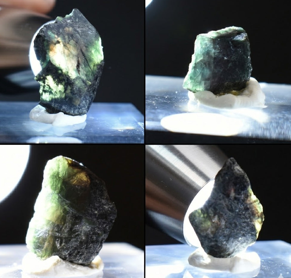 Natural Alexandrite / Chrysoberyl Rough Crystal from Brazil | Rare Colour Change Alexandrite Specimen - 1 PC - 9 Sizes - G1