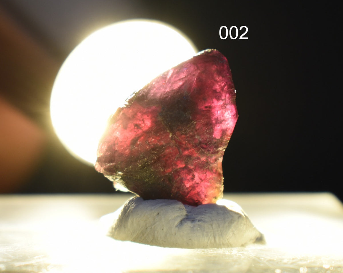 Natural Alexandrite / Chrysoberyl Rough Crystal from Brazil | Rare Colour Change Alexandrite Specimen - 1 PC - 9 Sizes - G1