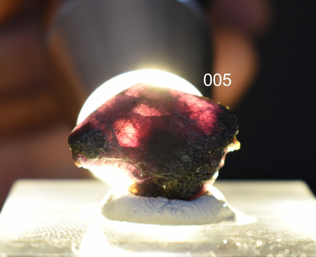 Natural Alexandrite / Chrysoberyl Rough Crystal from Brazil | Rare Colour Change Alexandrite Specimen - 1 PC - 9 Sizes - G1