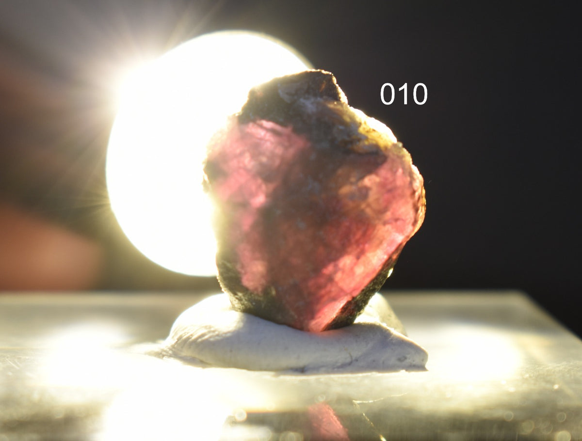 Natural Alexandrite / Chrysoberyl Rough Crystal from Brazil | Rare Colour Change Alexandrite Specimen - 1 PC - 9 Sizes - G2