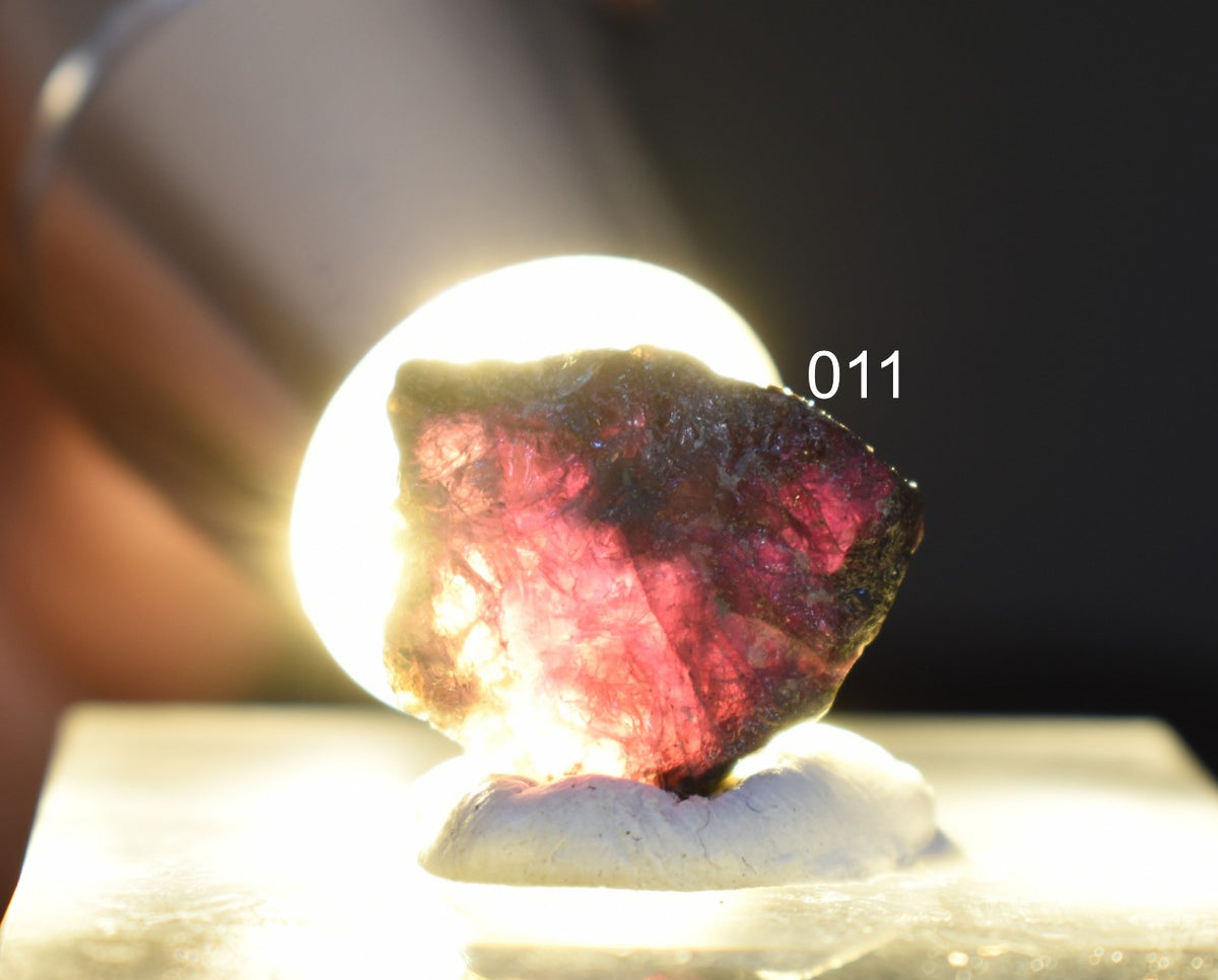 Natural Alexandrite / Chrysoberyl Rough Crystal from Brazil | Rare Colour Change Alexandrite Specimen - 1 PC - 9 Sizes - G2