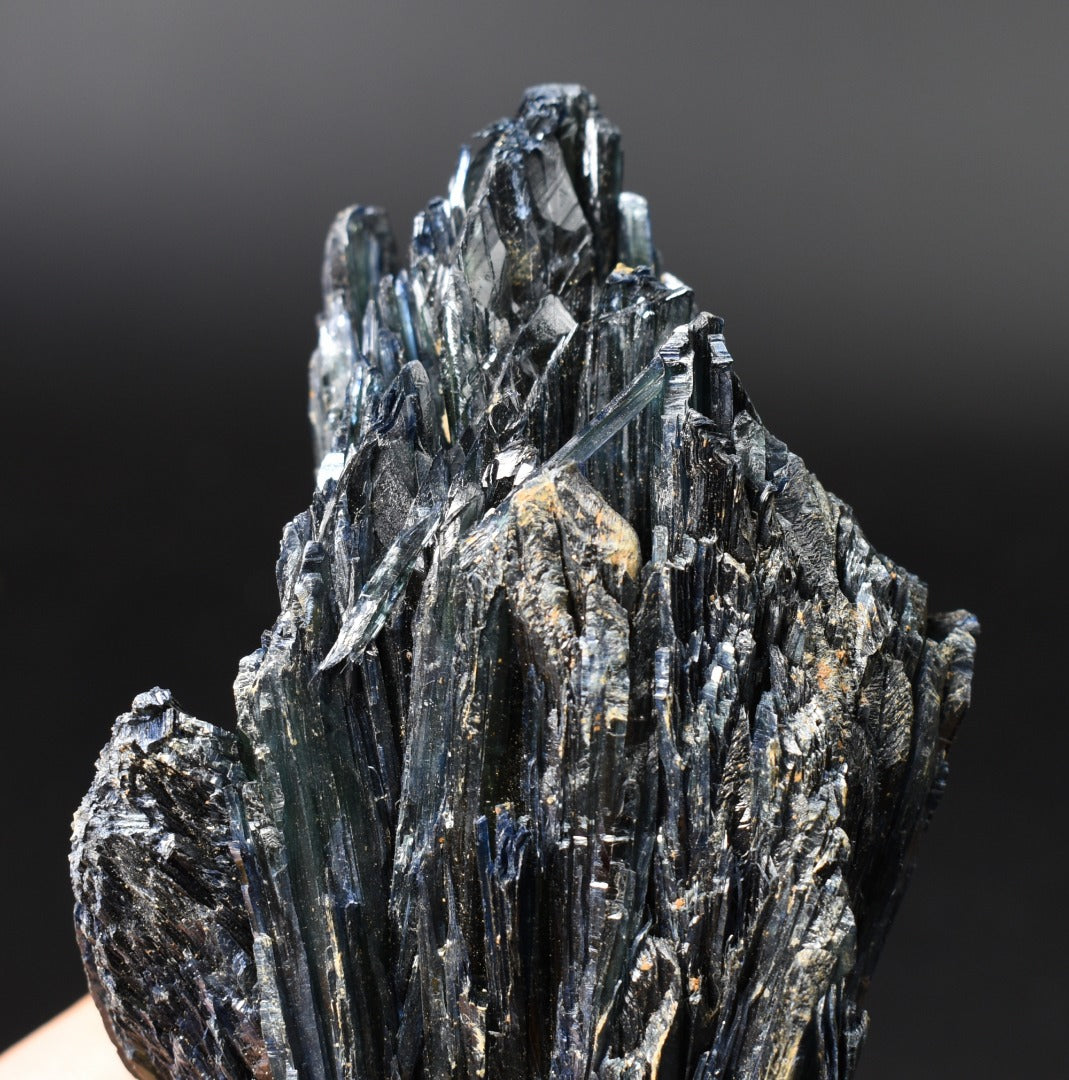 Large Rare Vivianite Crystal from Brazil - Deep Blue-Green Prismatic Blades, Brazilian Vivianite Specimen, Collector Mineral - 257g - #03