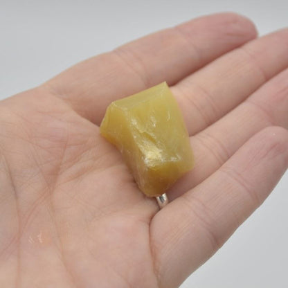 Raw Turkish Yellow Opal Specimen Rock - 10 grams