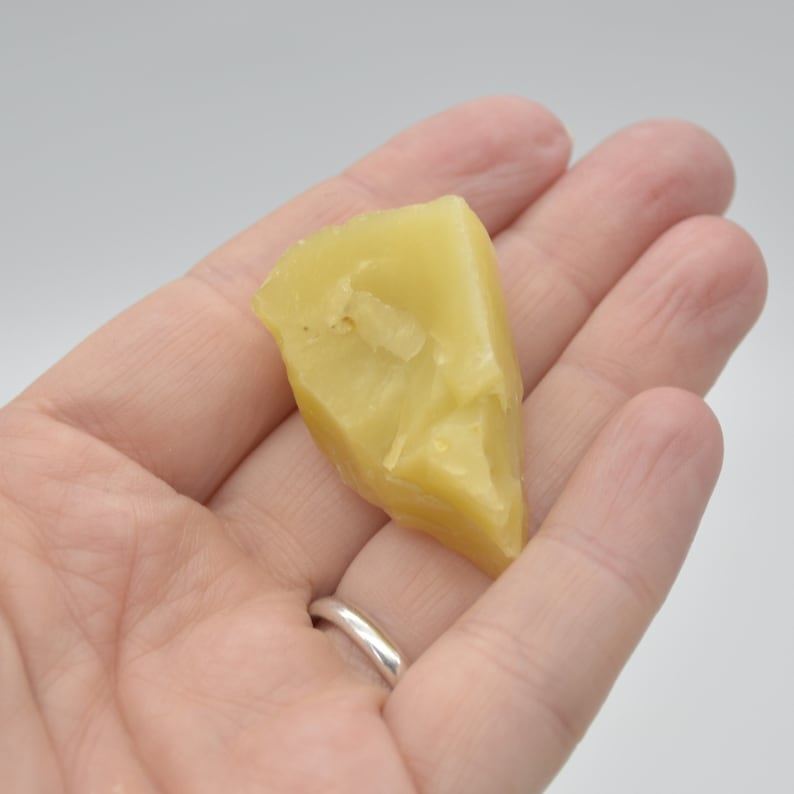 Raw Turkish Yellow Opal Specimen Rock - 13 grams