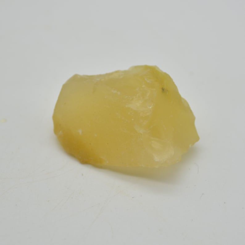 Raw Turkish Yellow Opal Specimen Rock - 8 grams