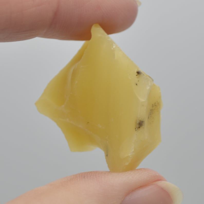 Raw Turkish Yellow Opal Specimen Rock - 11 grams