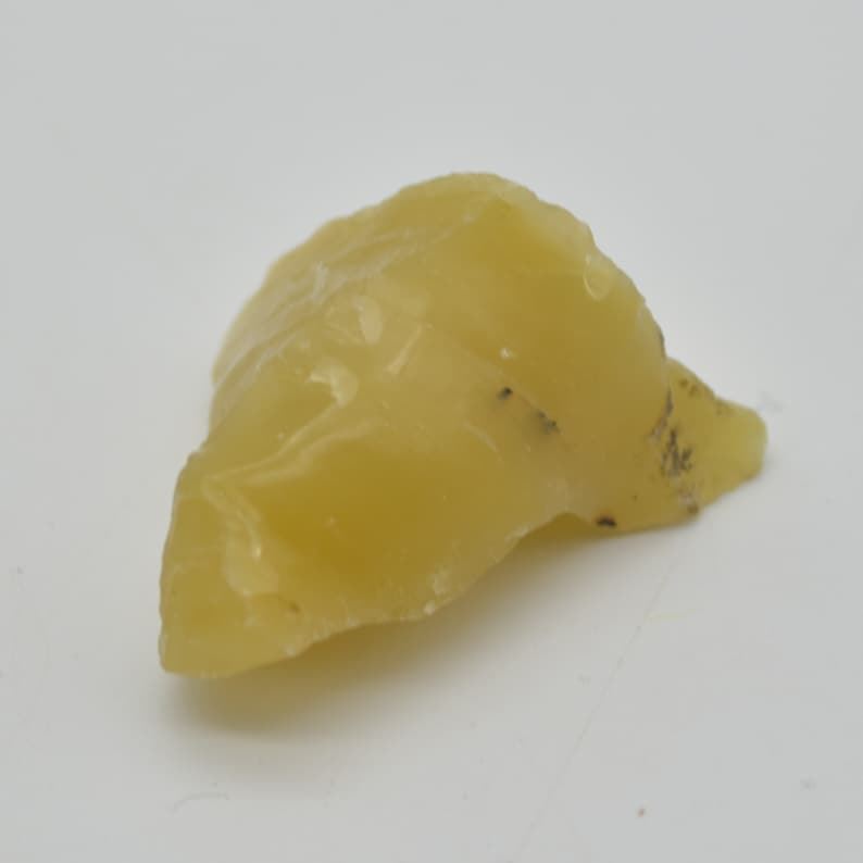 Raw Turkish Yellow Opal Specimen Rock - 10 grams - lot 06
