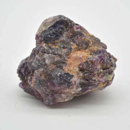 Raw Aquamarine in Fluorite Specimen Rock - 90 grams